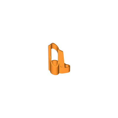 Technic, Panel Fairing # 5 Small Short, Large Hole, Side A, 32527 Bright Light Orange U