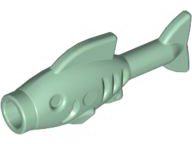 Lego Рыба Fish 64648 Sand Green U
