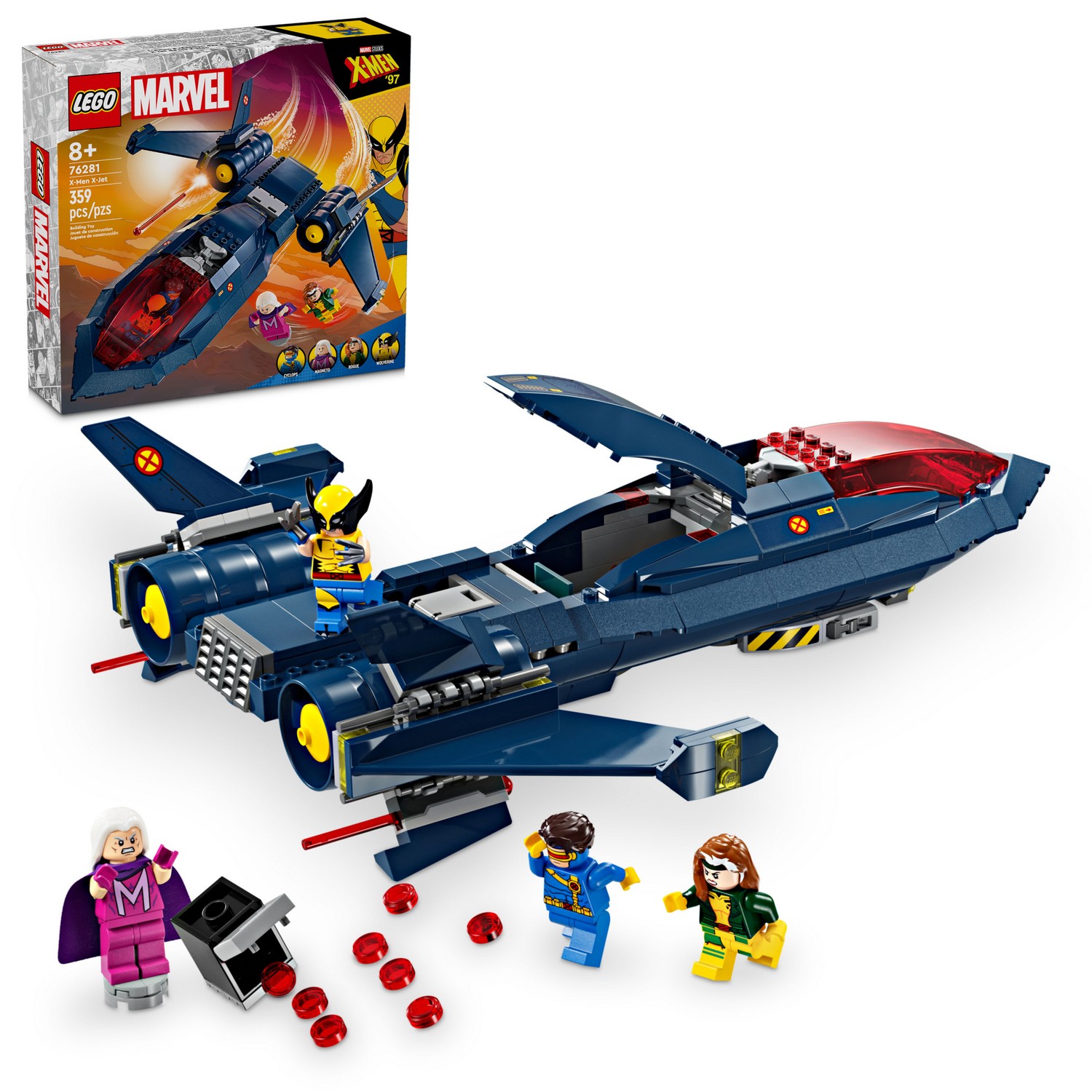 Конструктор LEGO Marvel Super Heroes 76281 Истребитель Людей - X в магазине Shop-device