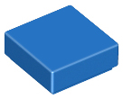 Tile 1 x 1, 3070 Blue N