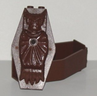 Container, Coffin with Vampire Relief Lid, 30163c02