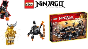 Конструктор LEGO The Ninjago 70654 Стремительный странник