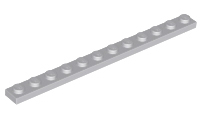 Plate 1 x 12, 60479 Light Bluish Gray N
