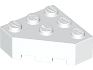 Wedge 3 x 3 Facet, 30505 White U