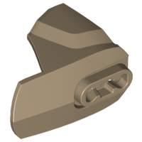 Hero Factory Armor with Ball Joint Socket - Size 4, 90640 Dark Tan N
