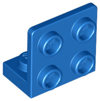 Деталь Lego Скоба Bracket 1 x 2 - 2 x 2 Inverted 99207 Blue N