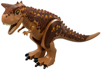 Фигурка Lego Динозавр Carn01 Dinosaur Carnotaurus with Spots Medium Nougat U