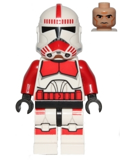 Минифигурка Lego Star Wars Clone Shock Trooper, Coruscant Guard (Phase 2) - Large Eyes sw0531