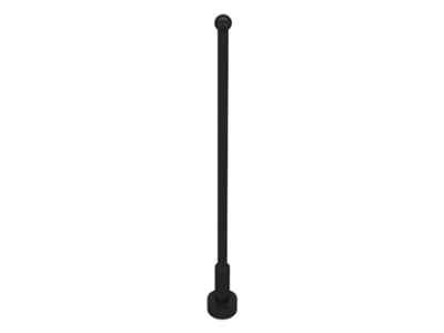 Antenna Whip 8H, 2569 Black U
