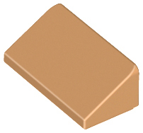 Slope 30 1 x 2 x 2/3, 85984 Medium Nougat U