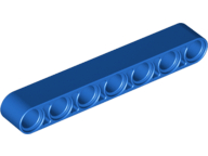Technic, Liftarm Thick 1 x 7, 32524 Blue U