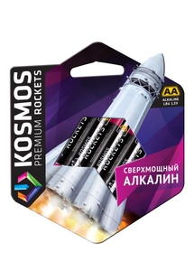 Батарейки Космос Rockets LR6 4шт