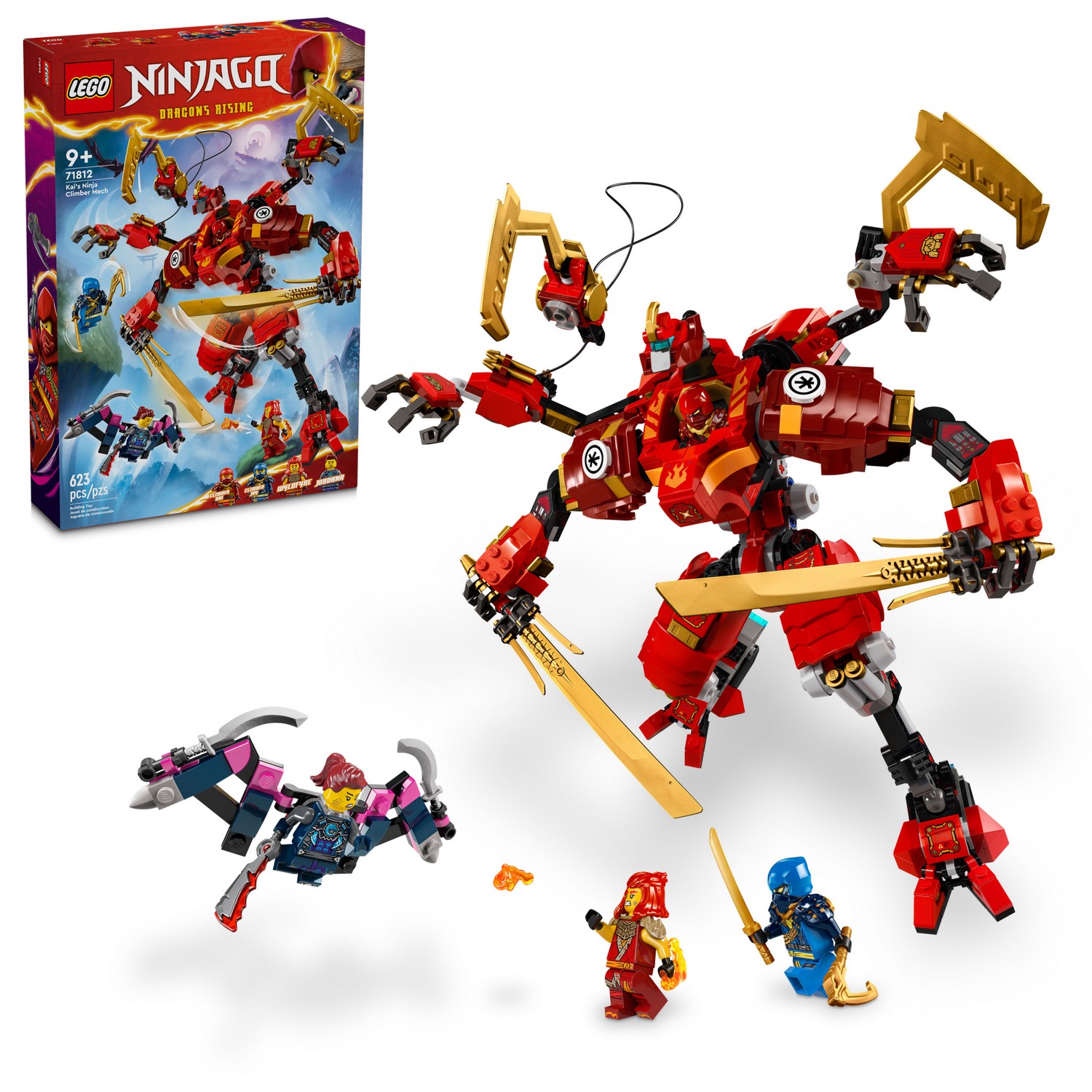 Конструктор LEGO Ninjago 71812 Робот ниндзя-альпинист Кая в магазине  Shop-device