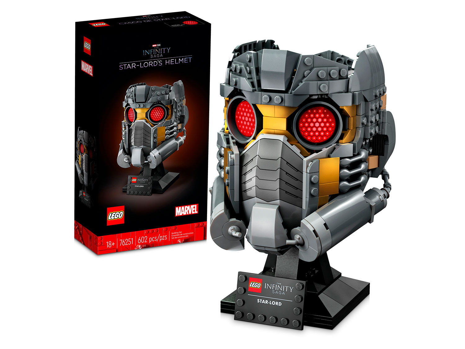 Конструктор Lego Super Heroes 76251 Шлем Звездного Лорда в магазине  Shop-device