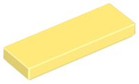 Tile 1 x 3, 63864 Bright Light Yellow U