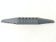 Wedge 2 x 16 Triple with 9 Light Bluish Gray Triangles Pattern Model Left Side (Sticker) - Set 8095, 30382pb02L  