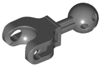 Hero Factory Arm / Leg with Ball Joint on Axle and Ball Socket, Short 90611  Dark Bluish Gray U