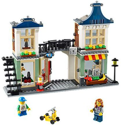 Конструктор LEGO Creator 31036 Магазин по продаже игрушек и продуктов Used без коробки