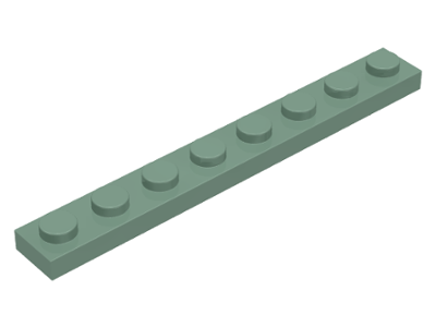 Plate 1 x 8, 3460 Sand Green N
