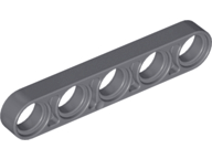 Technic, Liftarm Thin 1 x 5, 32017 Dark Bluish Gray U