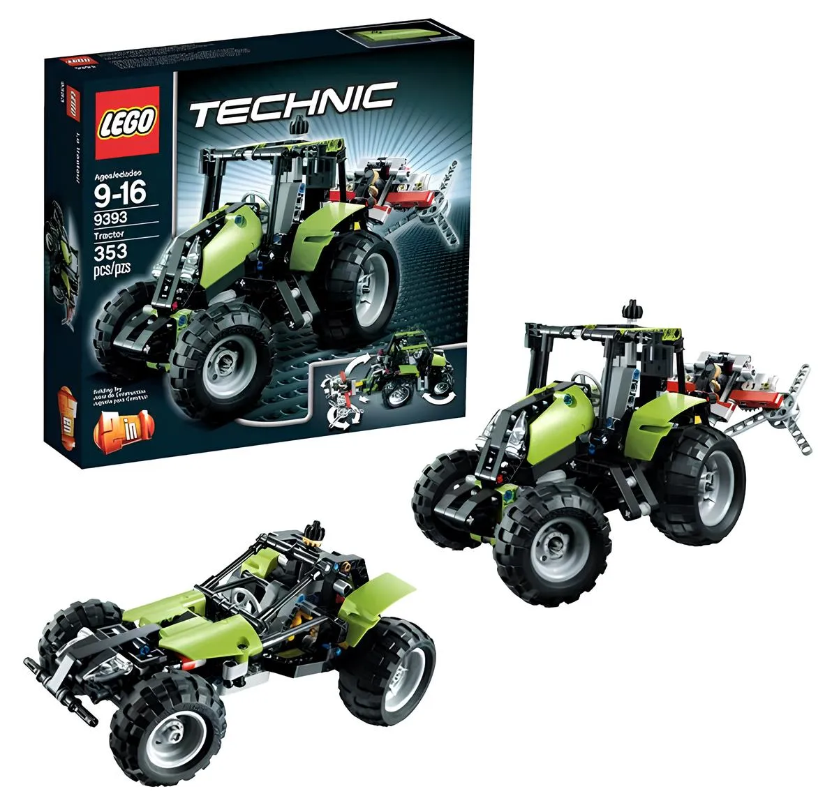 Lego Technic Traktor 9393 Конструктор LEGO Technic 9393 Трактор в