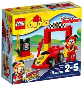 Конструктор LEGO DUPLO 10843 Гоночная машина Микки