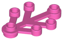 Plant Leaves 4 x 3, 2423 Dark Pink U