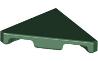 Tile, Modified 2 x 2 Triangular, 35787 Dark Green N