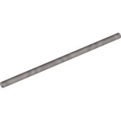 Hose, Rigid 3mm D. 10L / 8.0cm, 75c10 Flat Silver N