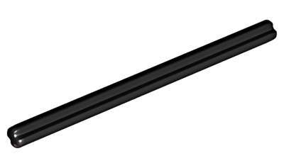 Деталь LEGO Technic, Axle 8L 3707 Black U