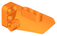 Technic, Panel Fairing # 3 Small Smooth Long, Side A, 64683 Orange N