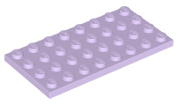 Plate 4 x 8, 3035 Lavender U