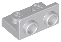 Деталь Lego Скоба Bracket 1 x 2 - 1 x 2 Inverted 99780 Light Bluish Gray N