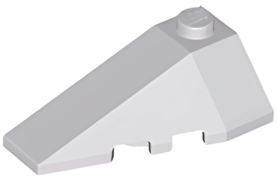 Деталь LEGO Клиновидная пластина Lego Wedge 4 x 2 Triple Left 43710 Light Bluish Gray U