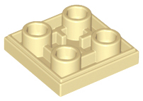 Tile, Modified 2 x 2 Inverted, 11203 Tan N