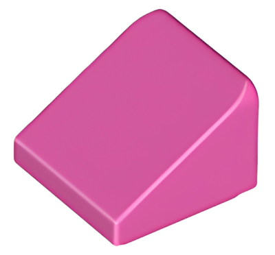 Деталь LEGO Slope 30 1 x 1 x 2/3 54200 Dark Pink U