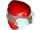 Minifigure, Headgear Ninjago Wrap Type 8 with Molded Trans-Light Blue Scuba Diver Mask Pattern, 77151pb01  