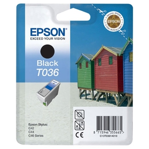 Картридж Epson T036 Black черный C13T03614010