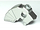 Horse Battle Helmet, Stud on Top and 3 Neck Plates (Unicorn), 89524