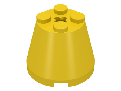 Cone 3 x 3 x 2, 6233 Yellow U