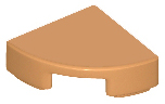 Tile, Round 1 x 1 Quarter, 25269 Medium Nougat U