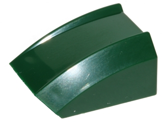 Slope, Curved 2 x 2 Lip, 30602 Dark Green U