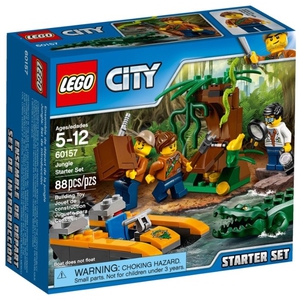 Конструктор LEGO City 60157 Набор для начинающих исследователей джунглей
