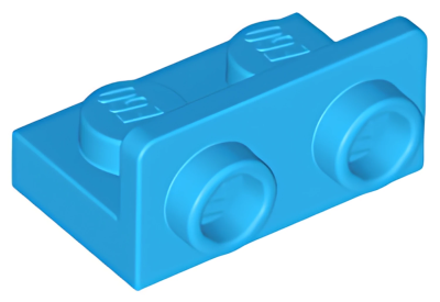 Деталь Lego Скоба Bracket 1 x 2 - 1 x 2 Inverted 99780 Dark Azure U