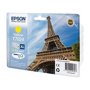 Картридж Epson T7024 Yellow C13T70244010