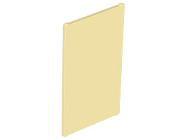 Glass for Window 1 x 4 x 6, 57895 Tan N