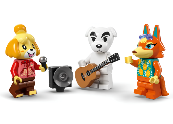 Конструктор LEGO Animal Crossing 77052 К.К. Концерт на Площади