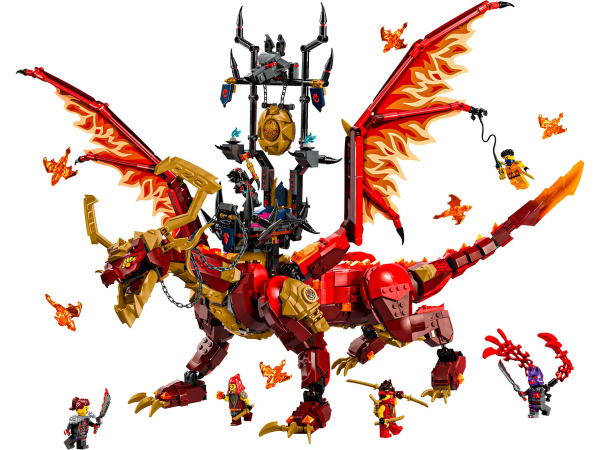 Конструктор LEGO Ninjago 71822 Исходный Дракон Движения