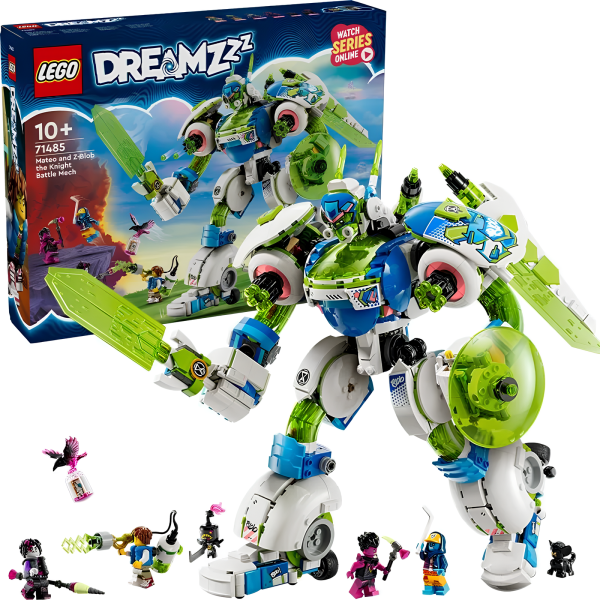 Конструктор LEGO Dreamzzz 71485 Механический рыцарь Матео и Z-Blob