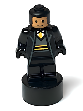 Минифигурка Lego Microfigure Hufflepuff Student Statuette / Trophy #1, Nougat Face 90398pb030